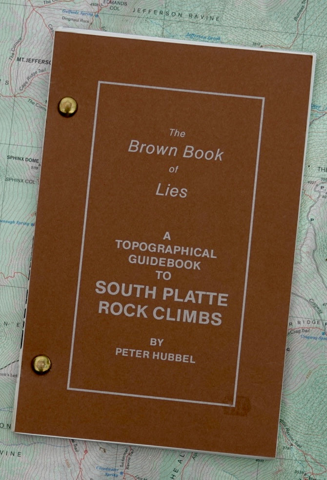 The Brown Book of Lies by Peter Hubbel (1983) (SIGNED)