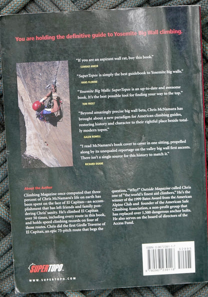Yosemite Big Walls Supertopos by Chris McNamara (2000)