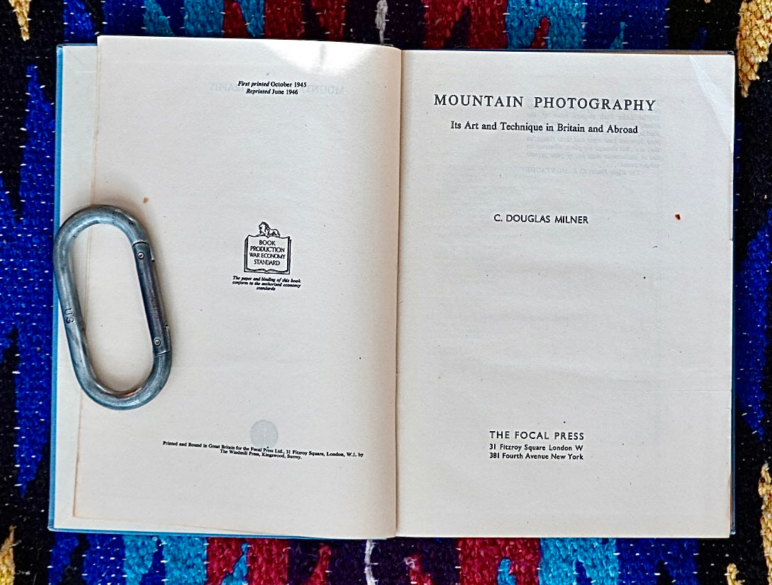 Mountain Photography by Douglas Milner (1945)