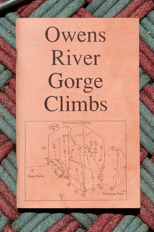 Owens River Gorge Climbs by Marty Lewis (1993)