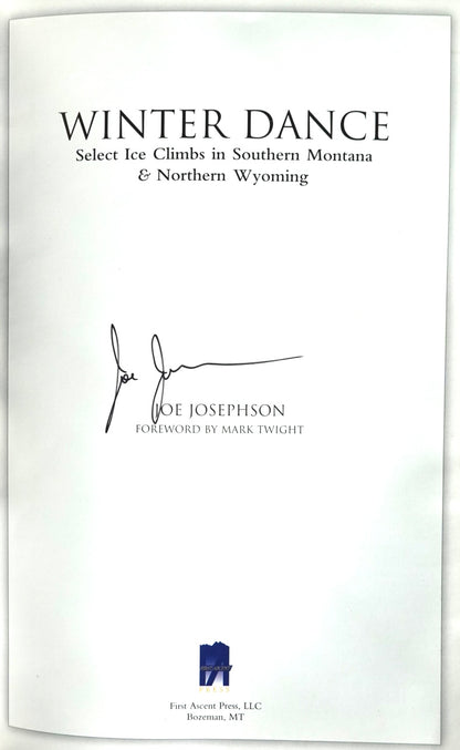 Winter Dance by Joe Josephson (2004) (SIGNED)