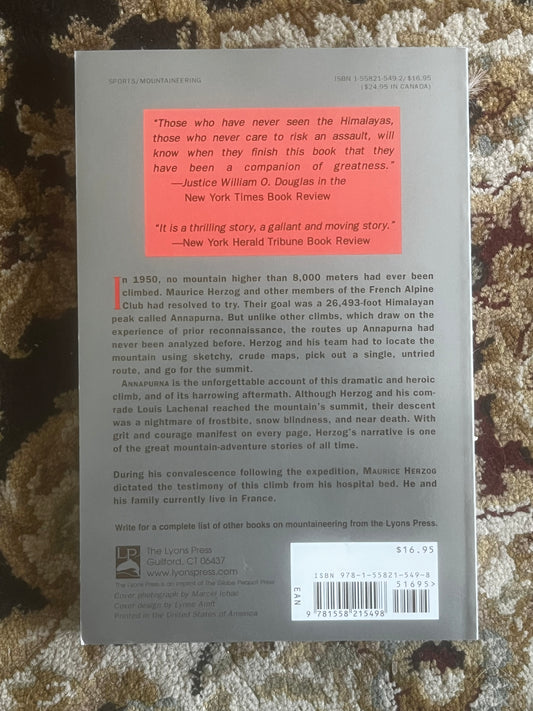 Annapurna by Maurice Herzog