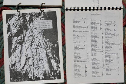 Topo Guide to Tahquitz & Suicide by Randy Vogel (1980)