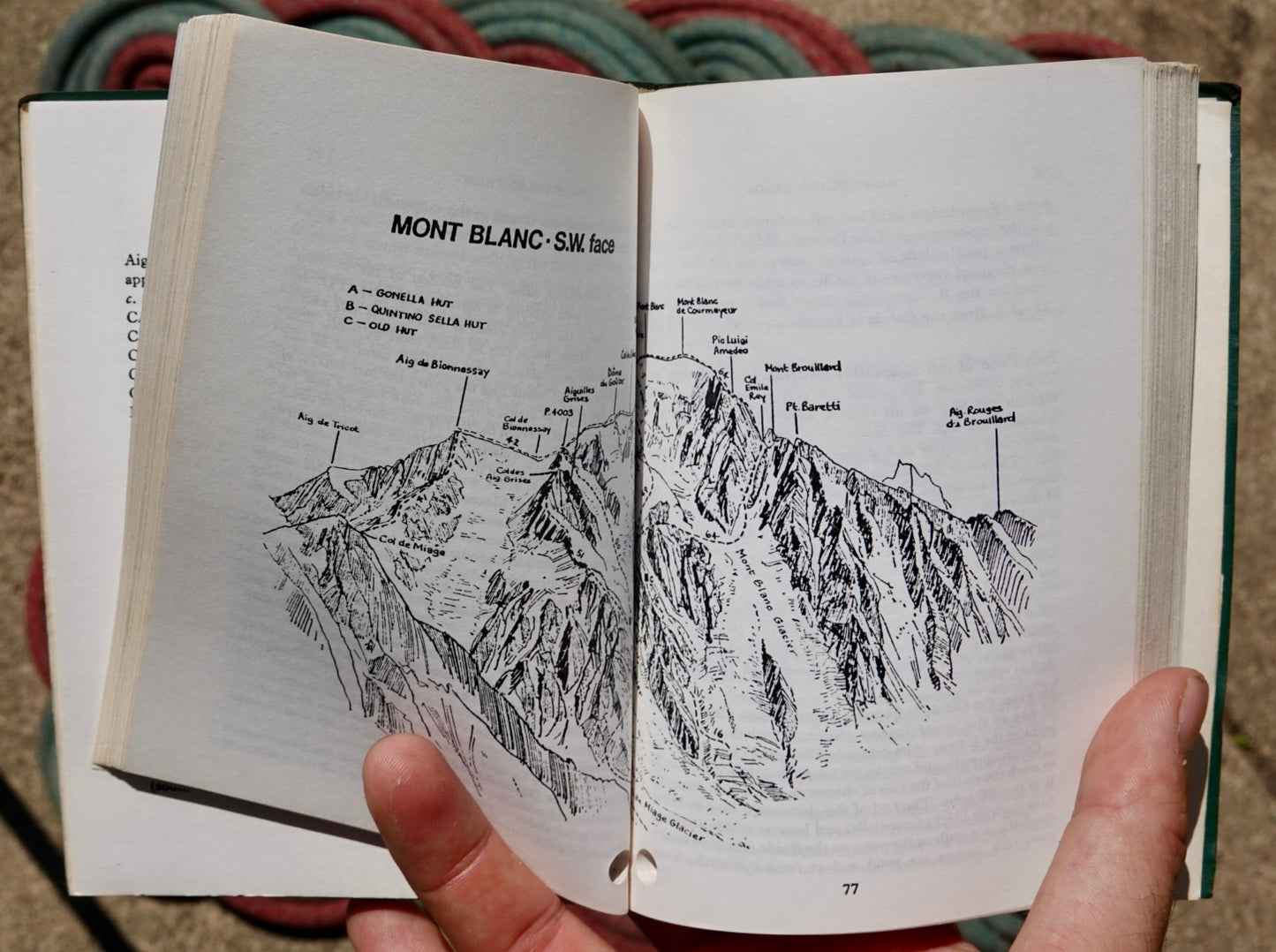 Selected Climbs in the Mont Blanc Range by Collomb & Crew (1967)