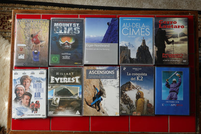LOT of 25 Climbing DVDs