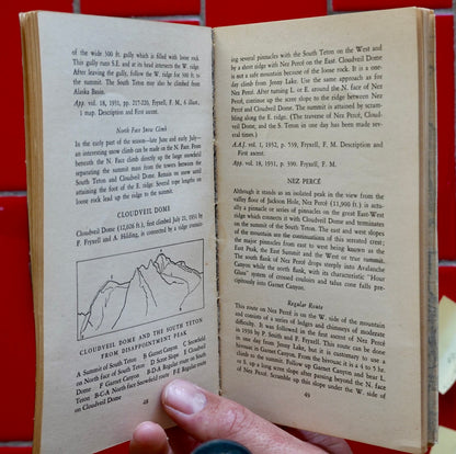 Mountain Climbing Guide to the Grand Tetons by Coulter & McLane (1947)
