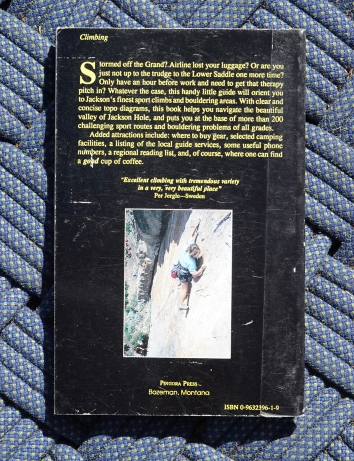 Jackson Hole: A Sport Climbing and Bouldering Guide by Joe Sottile (1994)