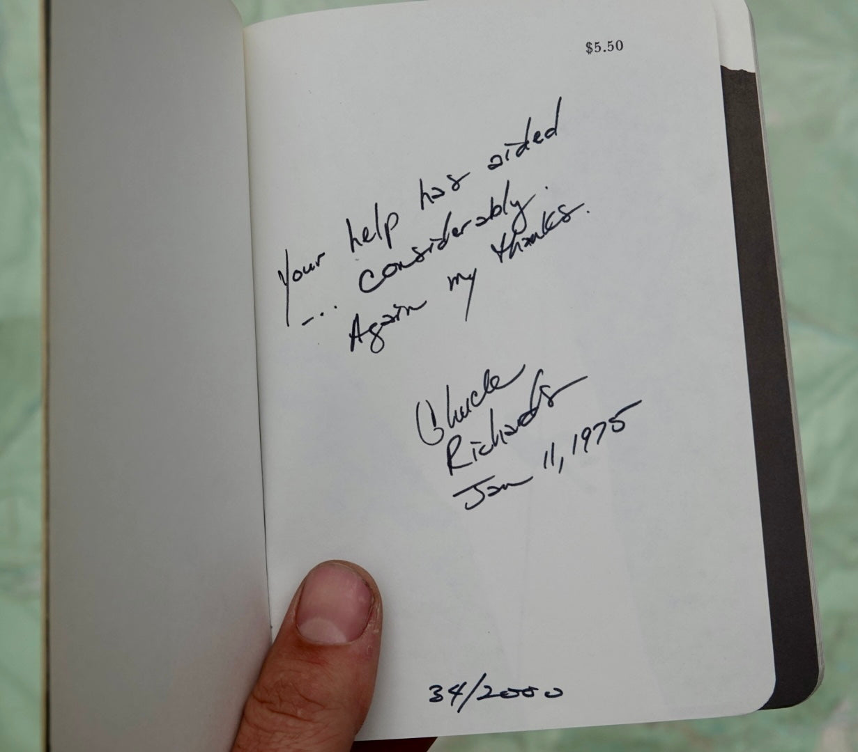 Pinnacles Climber's Guide by Chuck Richards (SIGNED)