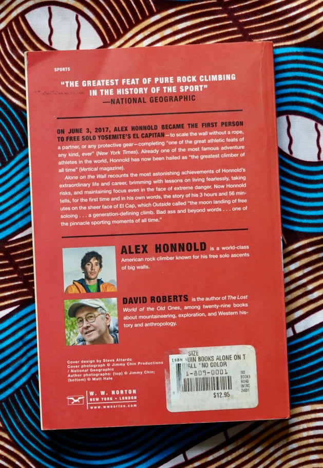 Alone on the Wall by Alex Honnold (2018)