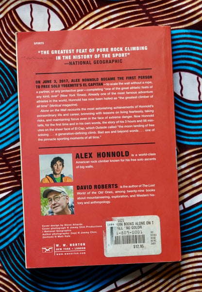 Alone on the Wall by Alex Honnold (2018)