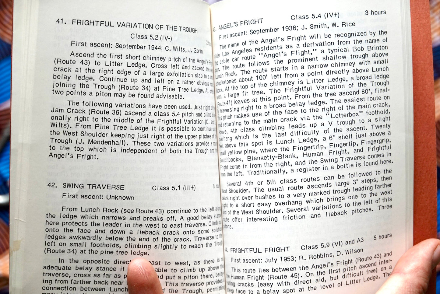 Climber's Guide to Tahquitz and Suicide Rocks by Chuck Wilts (1970)