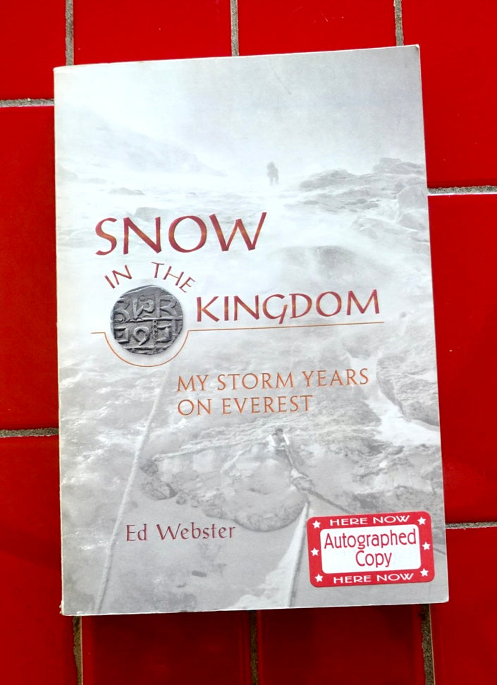 Snow in the Kingdom ARC by Ed Webster (SIGNED)