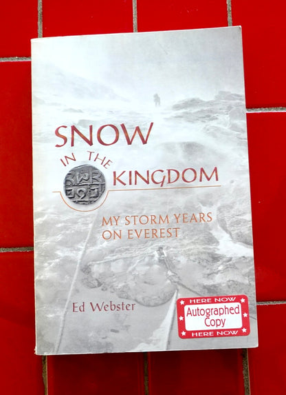Snow in the Kingdom ARC by Ed Webster (SIGNED)