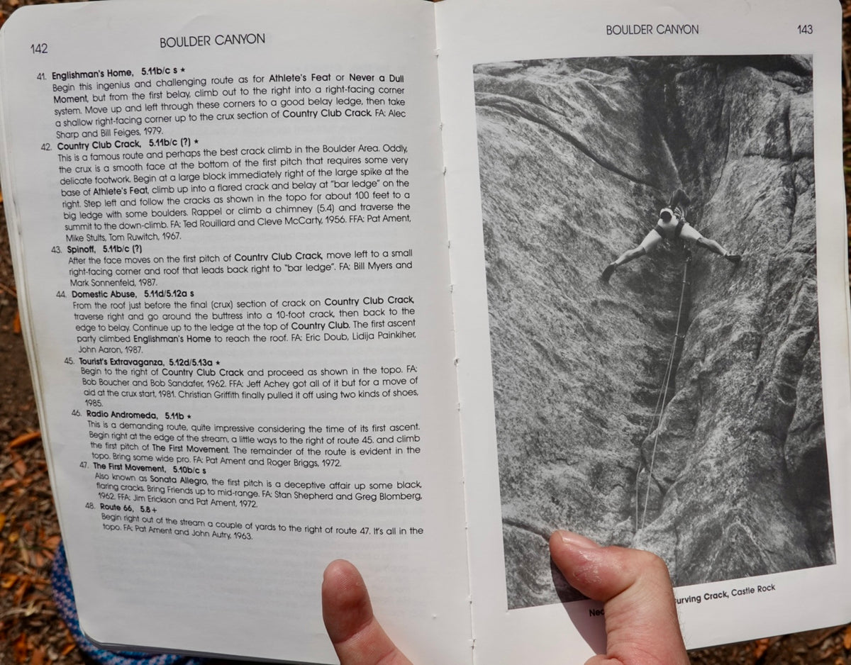 Boulder Climbs North by Richard Rossiter (1988)
