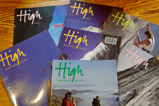 "High" Magazine LOT of Seven (7) issues - Early 1990s