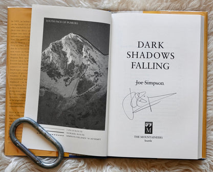 Dark Shadows Falling by Joe Simpson (1997) (SIGNED)