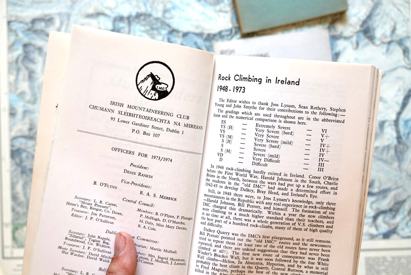 Four Issues of Irish Mountaineering (1958-1990s)