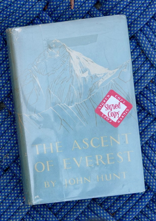 Ascent of Everest by Sir John Hunt (SIGNED)