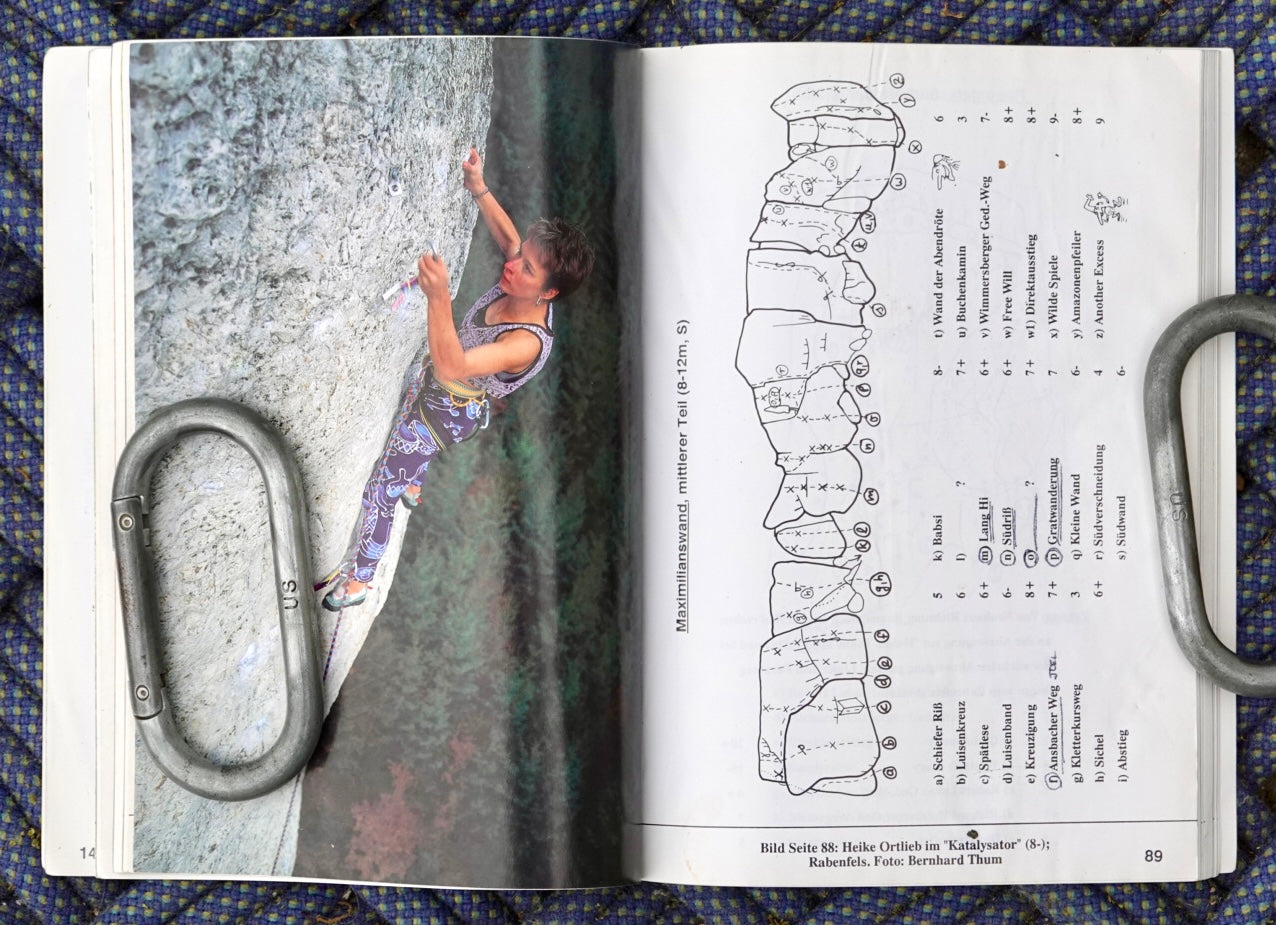 Topoführer: Nördlicher Frankenjura by Bernhard Thum (1990)