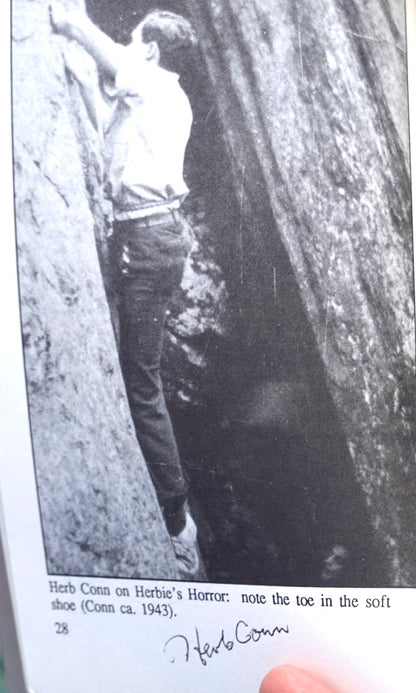 Carderock: Past & Present by Selma I Hanel (1990) (SIGNED BY HERB AND JAN CONN)