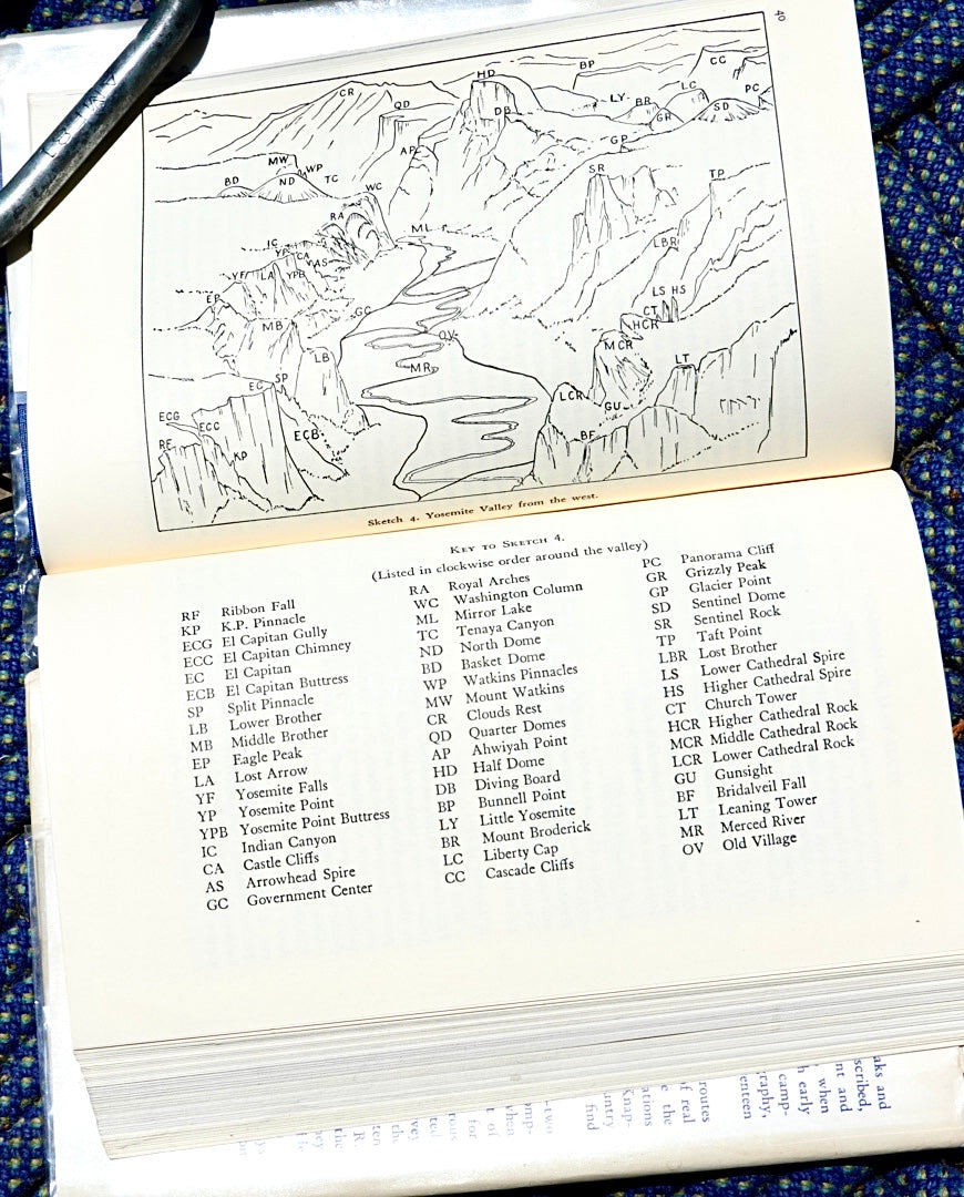 A Climber's Guide to the High Sierra by Hervey H. Voge (1954)