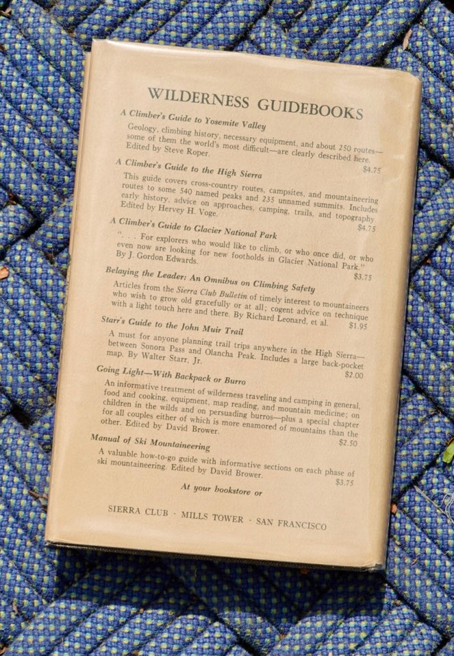 A Climber's Guide to the Teton Range by Leigh Ortenburger (1965)