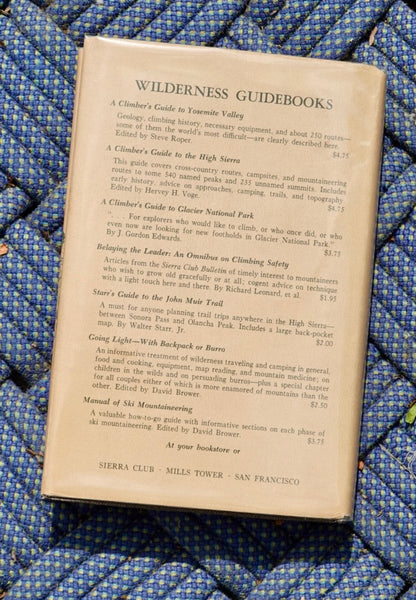 A Climber's Guide to the Teton Range by Leigh Ortenburger (1965)