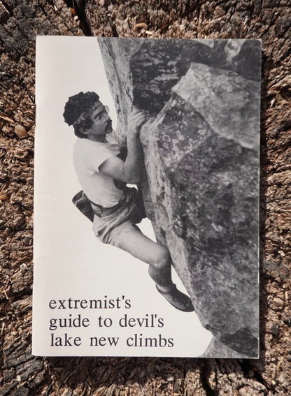 Extremists Guide to Devil's Lake New Climbs by Leo Hermacinski (1985)