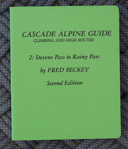 Cascade Alpine Guide FULL SET by Fred Beckey (2nd Edition)