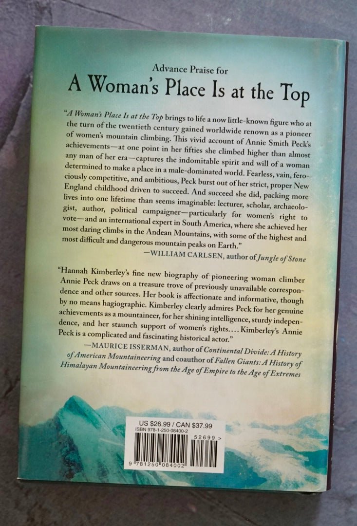 A Woman's Place Is at the Top by Hannah Kimberly (2017)
