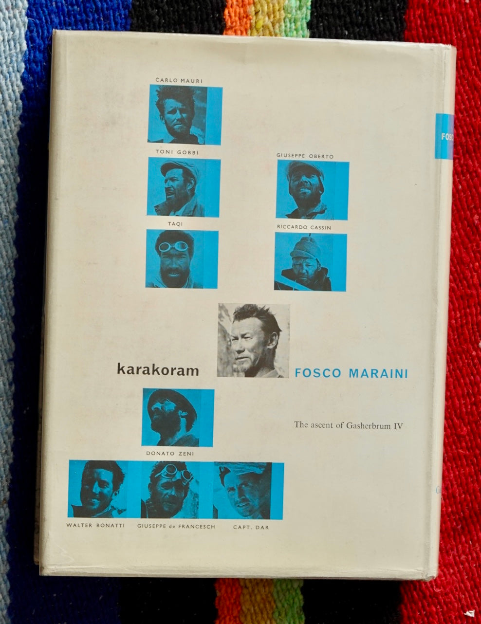 Karakoram: The Ascent of Gasherbrum IV by Fosco Maraini (1961)