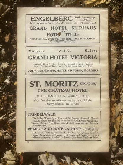 Alpine Journal No. 229 (1924)