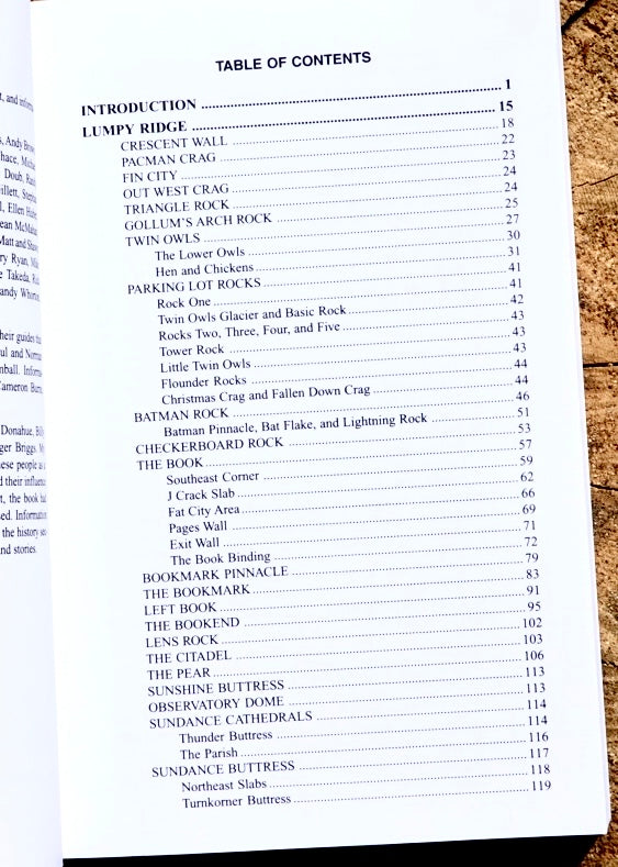 Rocky Mountain National Park The Climber's Guide: Estes Park by Bernard Gillett (2001)