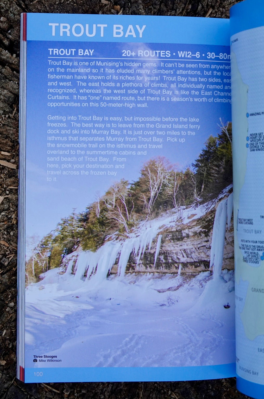 An Ice Climber's Guide to Michigan's Upper Peninsula (2019) by Abbotts, Jugenheimer, Thompson