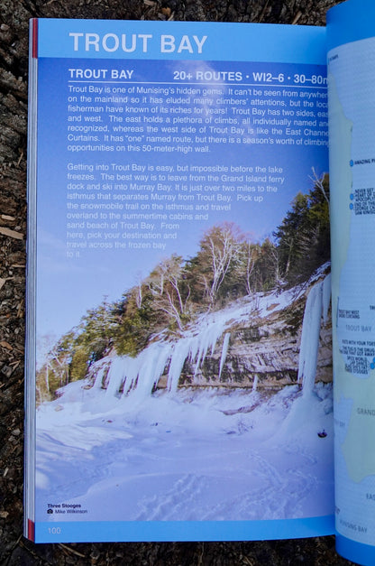 An Ice Climber's Guide to Michigan's Upper Peninsula (2019) by Abbotts, Jugenheimer, Thompson