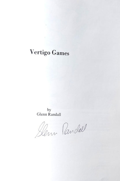 Vertigo Games by Glenn Randall (1983) (SIGNED)