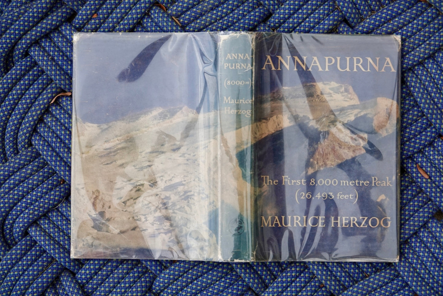 Annapurna by Maurice Herzog (1953) (SIGNED)