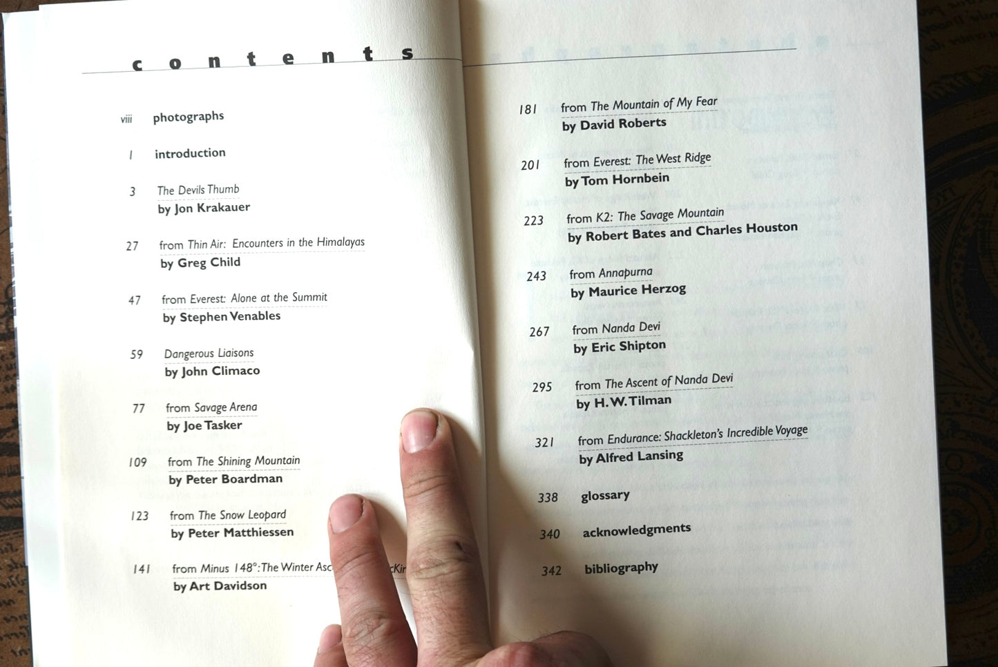 Epic: Stories of Survival From the World's Highest Peaks (Anthology) (1997)