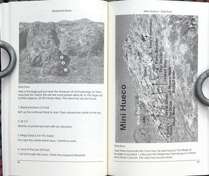 Texas Franklin Mountain Range Climber's Guide by Lowell Stevenson (2010)
