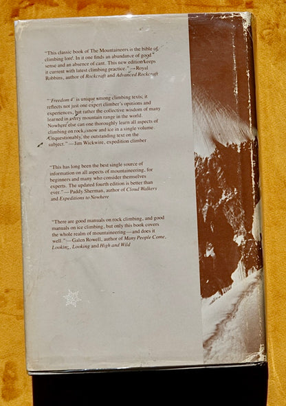 Mountaineering: The Freedom of the HIlls (4th Edition) (1982)