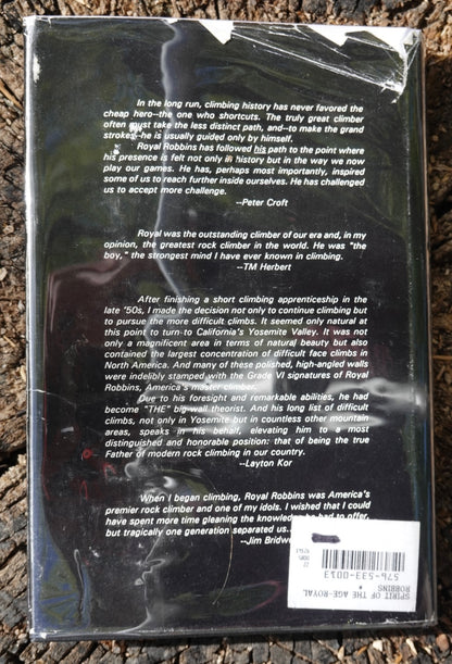 Royal Robbins: Spirit of the Age by Pat Ament (1992)