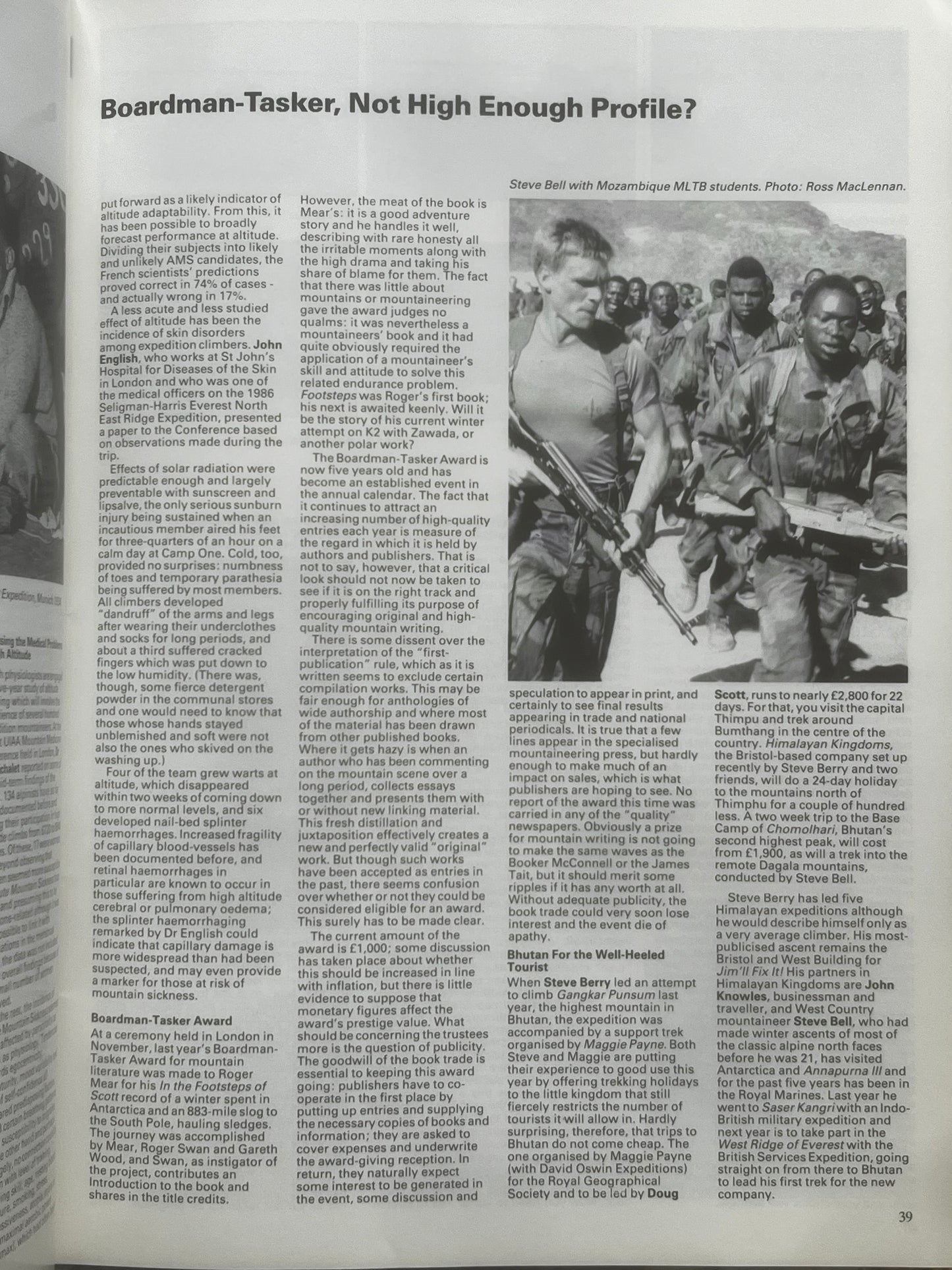 2 Mountain Magazines (Random)