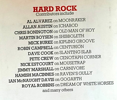 Hard Rock by Ken Wilson (1975)