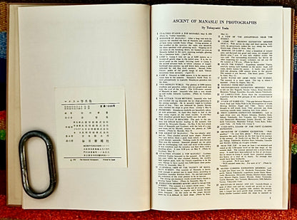 Ascent of Manaslu in Photographs by Takayoshi Yoda (1956)