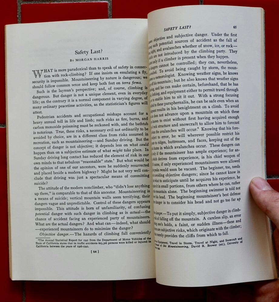 Belaying the Leader: An Omnibus on Climbing Safety (1956)