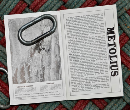 Metolius Catalog 1988
