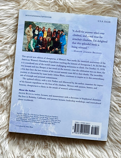 Annapurna: A Woman's Place by Arlene Blum (1998)