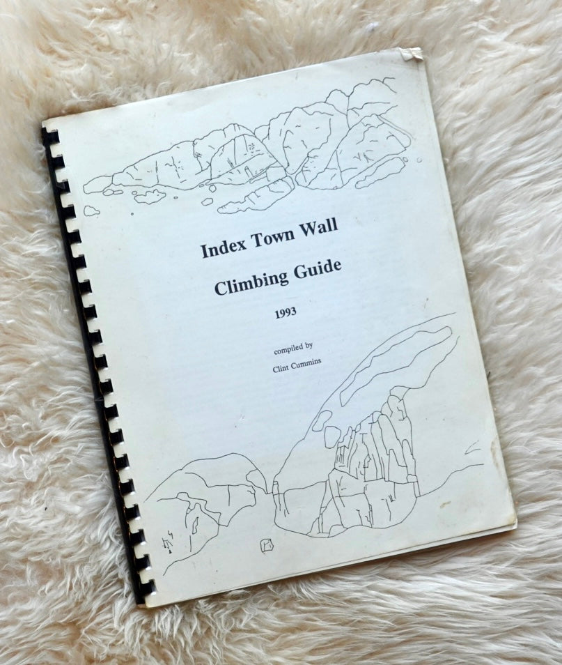 Index Town Wall Climbing Guide by Clint Cummins (1993)