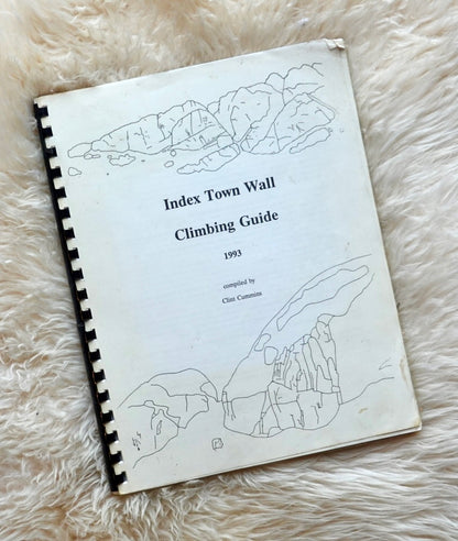 Index Town Wall Climbing Guide by Clint Cummins (1993)