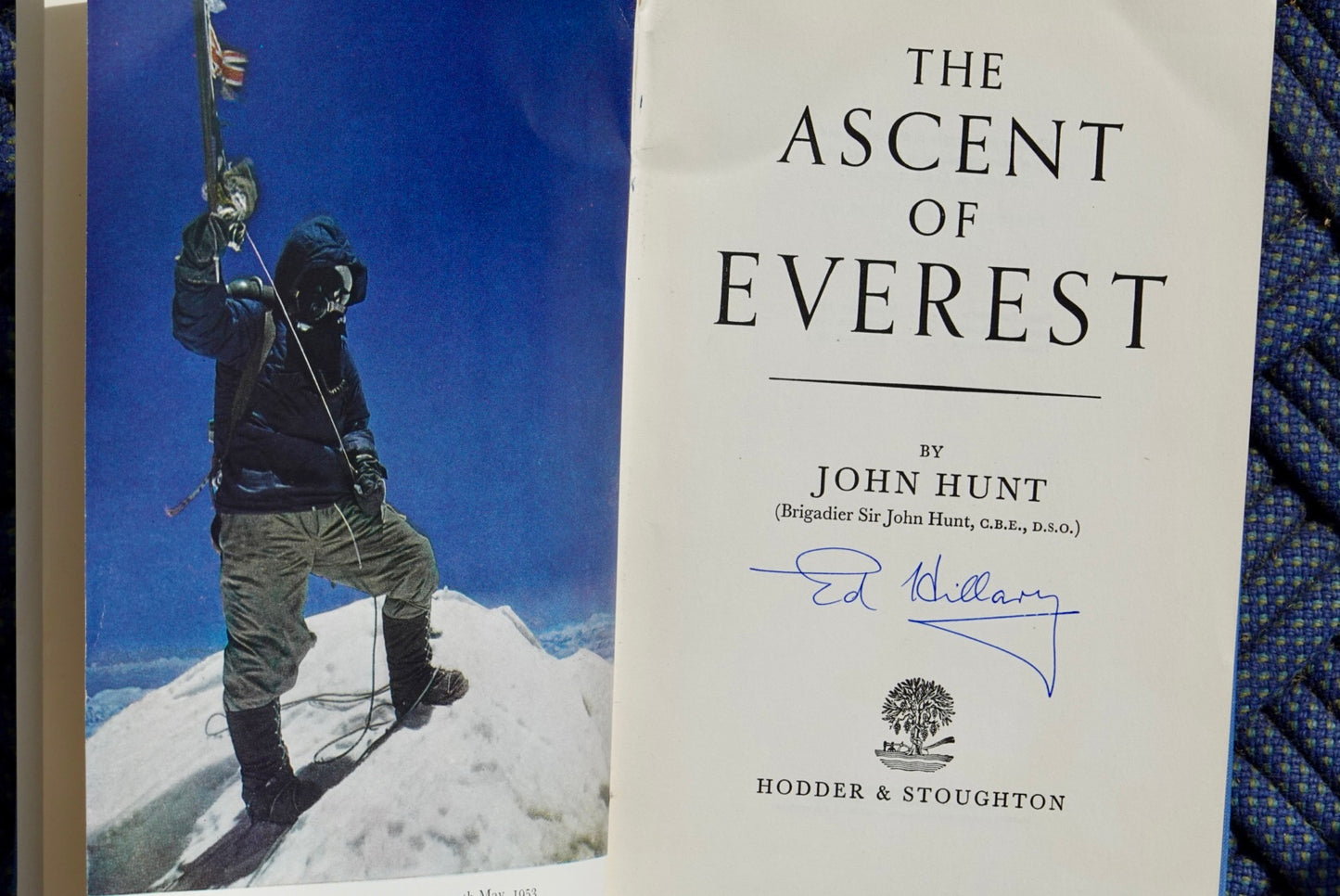 Ascent of Everest by Sir John Hunt (SIGNED)